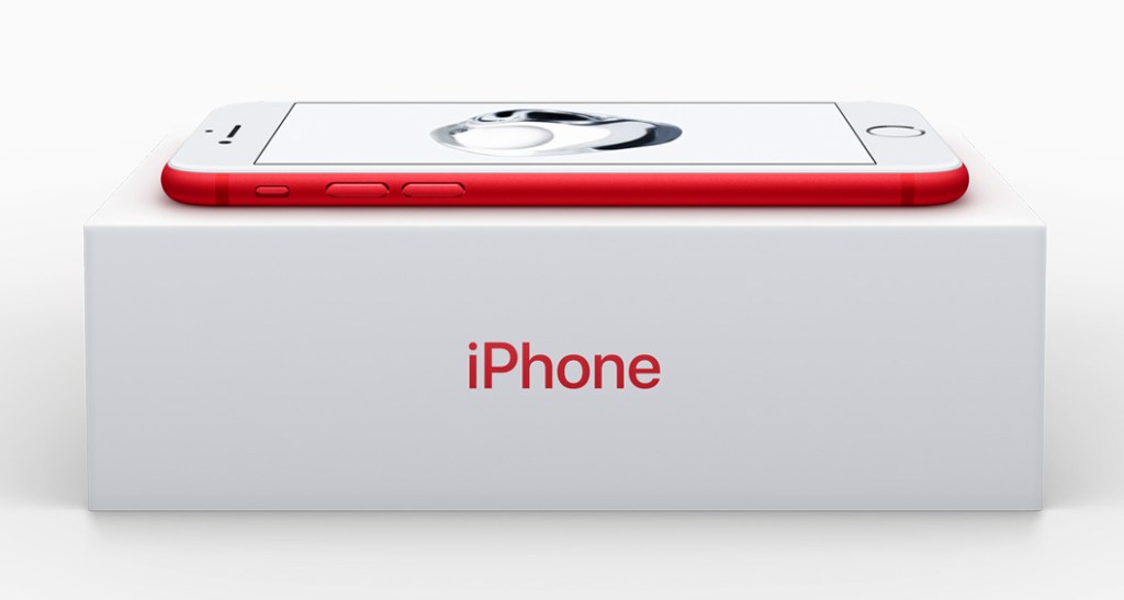 Apple anuncia iPhone 7 e iPhone 7 Plus RED Special&nbsp;Edition